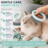 Pet Life ® 'Knuckler' Handheld Travel Flexible Grooming Pet Rake Comb