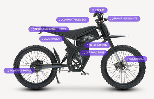 Riding Times GT73 Electric Motorbike EVDirtBikes