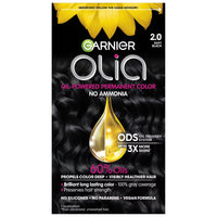 Garnier Olia Oil Powered Permanent Haircolor 2.0 Soft Black
