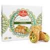 Gusto Etna, Sicilian 8 pcs Cannoli filled with Pistachio Cream Gift Box