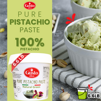 Gusto Etna 100% Pistachio Paste – 3kg / 6.6 lb