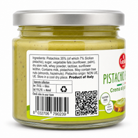 Gusto Etna Sicilian Pistachio Cream Spread (35% Pistachio) – 190g / 6.7 oz