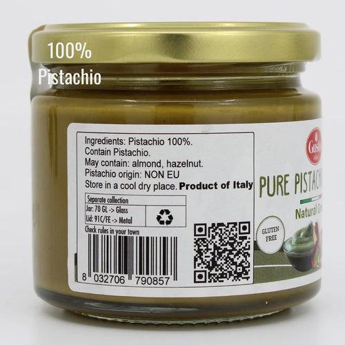 Gusto Etna 100% Pistachio Paste – 172g / 6.07 oz