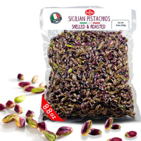 Gusto Etna Certified Sicilian Pistachios from Bronte – Raw, Shelled, Unsalted, 250g / 8.8 oz