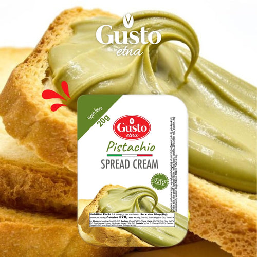 Gusto Etna, Pistachio Cream Cups, 16 Cups x 20g