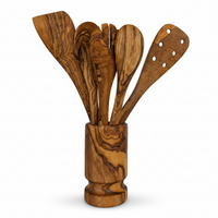 Mediterranean Olive Wood Ultimate Kitchen Collection