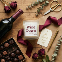 Wine Down Candle