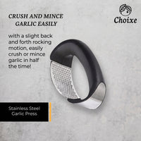 Stainless Steel Garlic Press