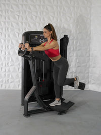 Elite Selectorized Glute - Muscle D Fitness - Commercial Grade - Adjustable - Pin Selectorized