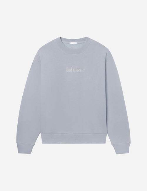 God Is Here Unisex Crewneck