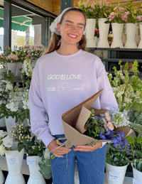 God Is Love Unisex Crewneck