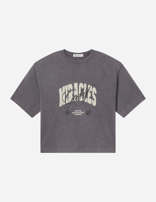 God of Miracles Cropped Women's Tee