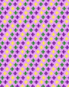 The Fleur de Lis Polo - Purple