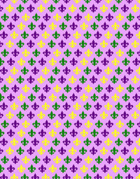 The Fleur de Lis Polo - Purple