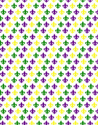 The Fleur de Lis Polo - White