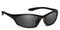 Polarized Gray / No Bifocal/Reader (Plano) ($90) / Glossy Black