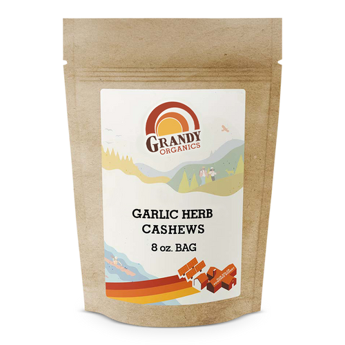 Garlic Herb Cashews Grandy Organics