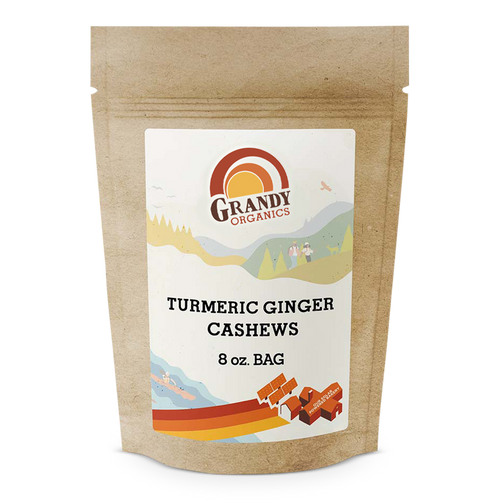 Turmeric Ginger Cashews Grandy Organics