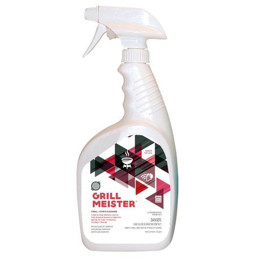 GrillMeister Degreaser & Cleaner For Grills, Oven, Barbeques & Grates, 1 Quart
