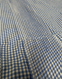 American Duke Apparel Company Guayabera - Blue Gingham