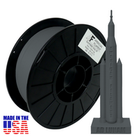Gunmetal Gray AF 1.75mm PLA+ Filament Made in the USA! American Filament