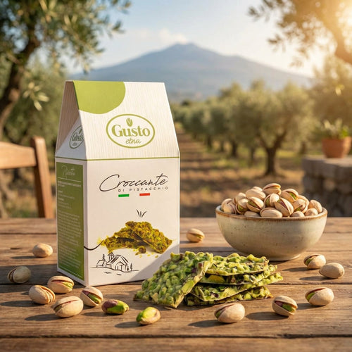 Gusto Etna Sicilian Pistachio Brittle – 190g / 6.7 oz