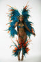 Turquoise / Orange / One Size