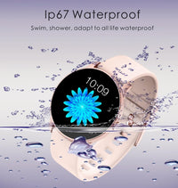 New Waterproof Smart Watch For Women With Heart Rate Monitoring Health Smart Watch Options and Pedometer Fitness Tracker Smart Bracelet For Sport and Fitness