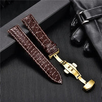 Ticwatch Crocodile Pattern Leather Band - Rugged and Durable