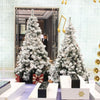 60cm Christmas tree white flocking snowflake Christmas tree decoration ornaments desktop decoration shopping mall party supplies