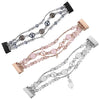 Fitbit Charge 6, 5, 4, 3, Fashion Beaded Strap