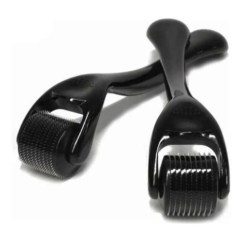 Vida Smart - Derma Roller DRS 540 0.25mm Titanium Needles for Hair Regrowth - Matte Black