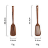 1-7 pieces/set teak tableware spoon Colander spoon Special nano soup skimming Cooking spoon Wooden kitchen accessory kit