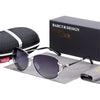 Elegant Women Gradient Luxury Polarized Sunglasses Luxury Round Eyewear With Metal High Quality Frame  lunette de soile