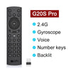 G20S G20S PRO BT Gyro Smart Voice Remote Control G20 IR Learning 2.4G Wireless Fly Air Mouse для X96 H96 MAX Android TV Box