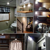 STEVVEX Wireless LED Pair Lamps with Motion sensor night lights lamp bedroom water closet Cabinet Corridor  Stairwell  Entrance battery lights