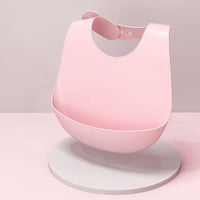 Adjustable Oil-proof  Food Grade Silicone Drool bib Soft And Comfortable Saliva Towel Lunch Baby Bib For Babies and Kids