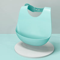 Adjustable Oil-proof  Food Grade Silicone Drool bib Soft And Comfortable Saliva Towel Lunch Baby Bib For Babies and Kids