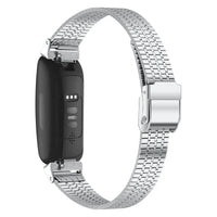 Fitbit Inspire 2, 1  Steel Band - Durable Metal Strap