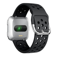 Breathable Silicone Fitbit Versa & Sense Bands