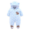 Newborn Winter Hoodie Baby Rompers Outwear Infant Baby Jumpsuit 3M -12M For Girls and Boys Winter Romper
