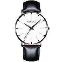 Minimalist Men's Fashion Ultra Thin Watch Simple Men Business Stainless Steel Mesh Belt Quartz Watch Relogio Masculino