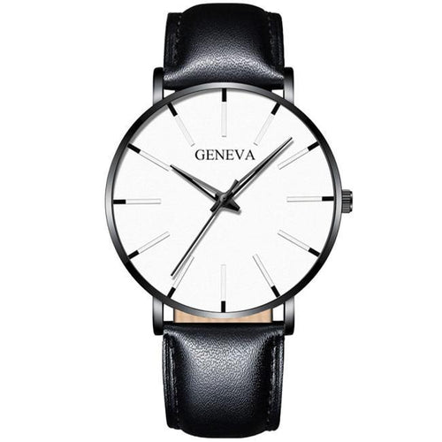 Minimalist Men's Fashion Ultra Thin Watch Simple Men Business Stainless Steel Mesh Belt Quartz Watch Relogio Masculino