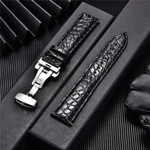 Huawei Leather Band - Crocodile Pattern - Premium Quality