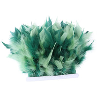 Fluffy Turkey Feathers Trim Ribbon Fringe