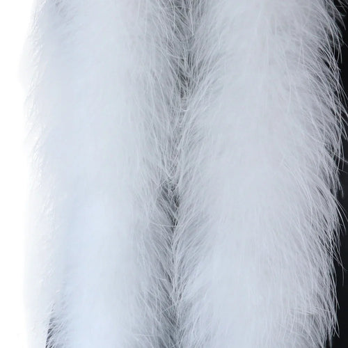 Fluffy Marabou Turkey Feather Boa (2 Meters)