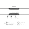 Wired Earphones 1.2mm Stereo  Headphone  Music Sport Headset with Microphone for Cell Phones Hot Sale