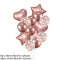 Metal rose gold