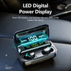 Bluetooth V5.0 Earphones Wireless Headphones With Microphone Sports Waterproof Headsets 2200mAh Charging Box For Android