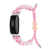 Fitbit Inspire 3, 2, 1, HR Braided Bead Band - Stylish Strap